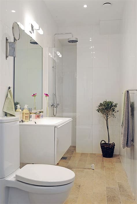 Swedish Appartment Alvhem Modern White Bathroom Bathroom Design