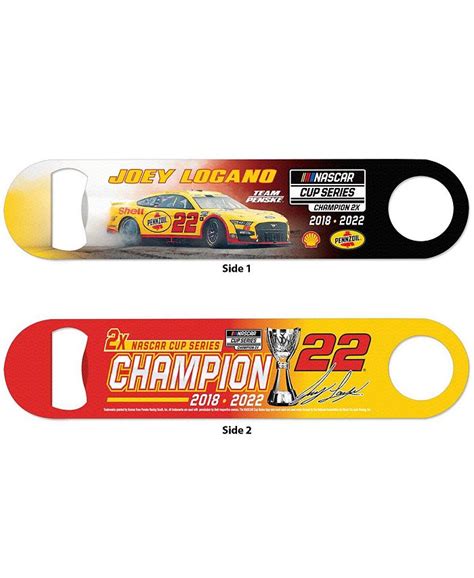 Wincraft Joey Logano Two Time Nascar Cup Series Champion Double Sided