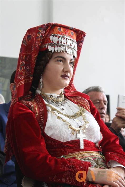 Albanian Bride Mirdita Traditional Bride Traditional Dresses Albanian Culture Folk Clothing