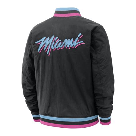 Nike Miami Heat Vice Nights Courtside Jacket In 2021 Nba Jacket