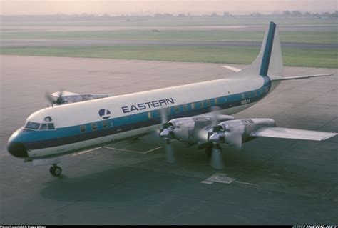 Lockheed L 188a Electra Eastern Air Lines Aviation Photo 0712855