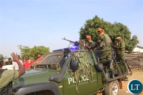 Zambia Militarisation Of Zambia Police