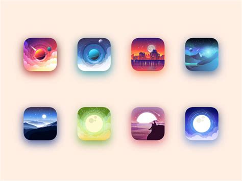 40 Inspiring Mobile App Logo Icons Designs Bashooka