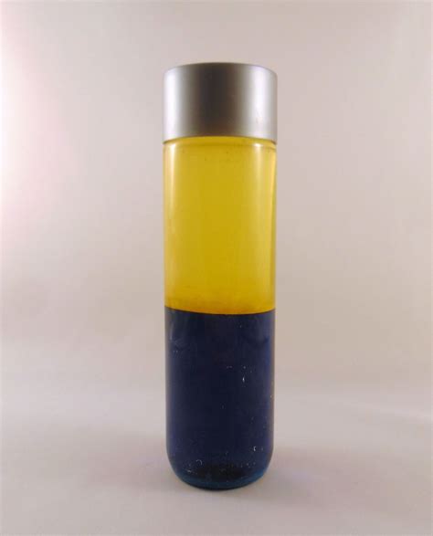 Colored Oil And Water Sensory Bottle Krysanthe
