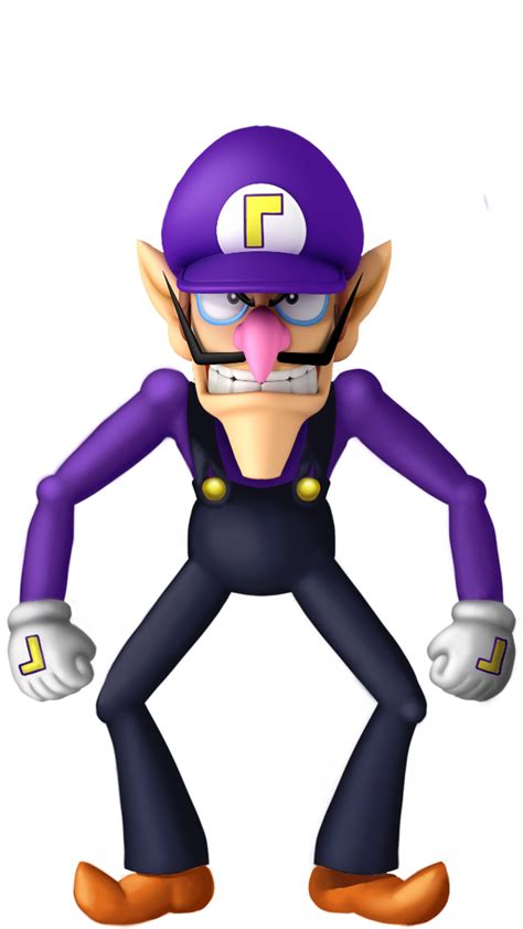 So Heres An Edited Picture Of An Official Artwork Of Waluigi From