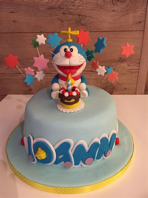 Doraemon 1st Birthday Cakes Doraemon Cake Cake