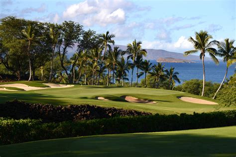 Wailea Beach Resort Marriott Maui Wailea Golf Gold Course Hole