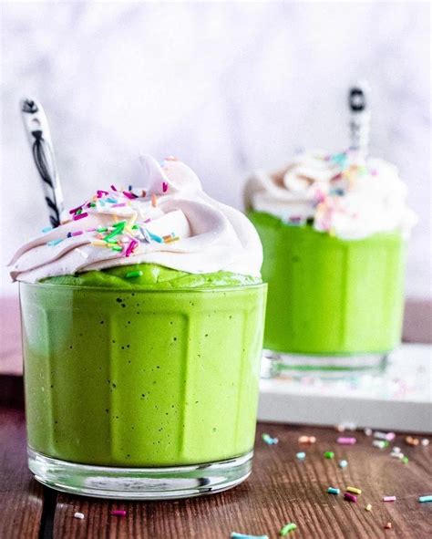Creamy Spinach Smoothies With Vegan Whipped Cream Recipe Breakfast