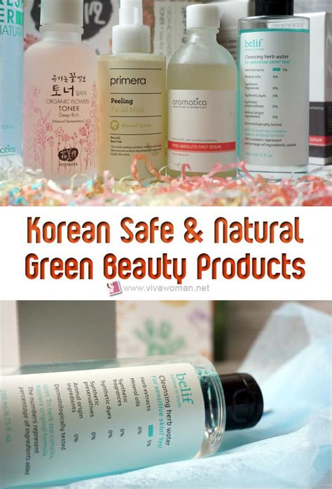 Korean Natural And Organic Skin Care Brands Organic Skin Care