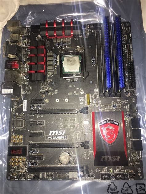 Not compatible with z87 or intel motherboards. Intel Core i7-4790k 4GHz Quad-Core Processor + MSI Z97 ...