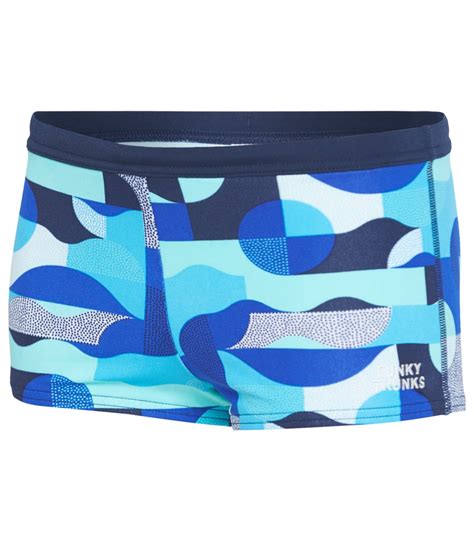 Funky Trunks Toddler Boys Sea Spray Square Trunk At