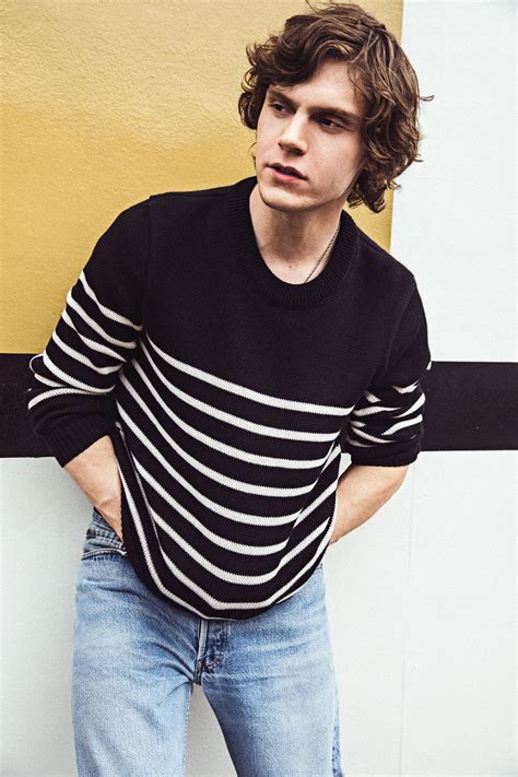 Evan Peters Is Much Chiller Than His Characters Gq