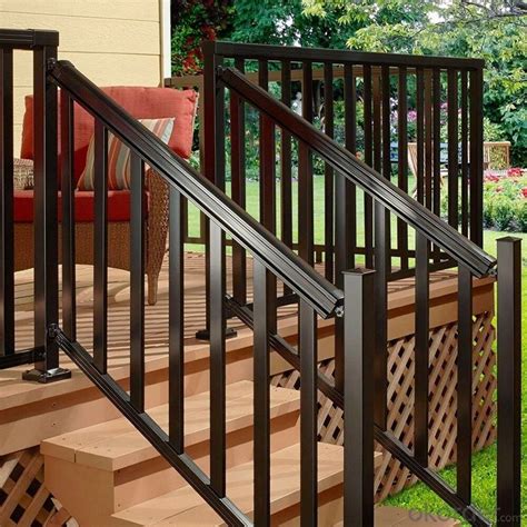 Aluminum Steel Railing Modern Designs Handrail For House Or Villa