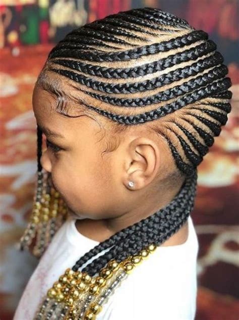 People tend to think that there are not many creative options for black kids haircuts. Black Kids Hairstyles with Beads | New Natural Hairstyles