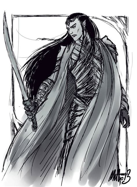 Elrond The Experienced Warrior By Mellorianj On Deviantart