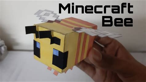 Papercraft Printable Papercraft Minecraft Bee Submitted 9 Years Ago By I Upboat