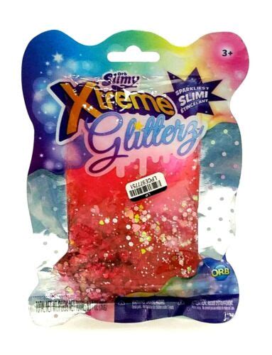 Orb Slimy Xtreme Glitterz Sparkliest Slimi Pink Slime 622222133573 Ebay