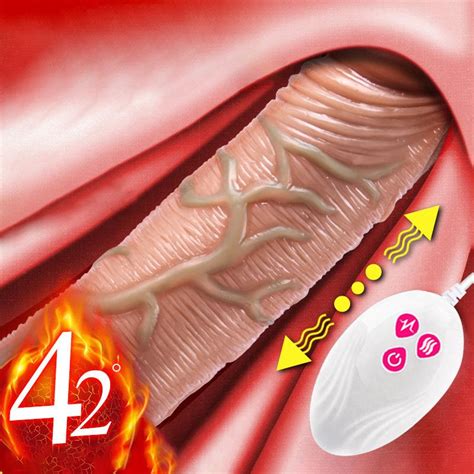 Kup Realistyczne Dildo Wibrator Huśtawka Teleskopowe Ogrzewanie