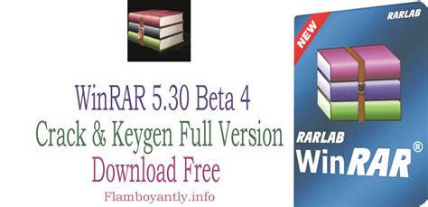 Winrar 530 Beta 4 Crack And Keygen Full Version Download Free