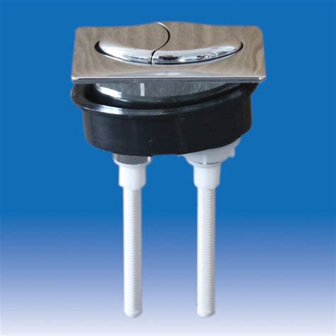 Square Dual Push Button For Toilet Plastic Cistern Pb205 China Toilet
