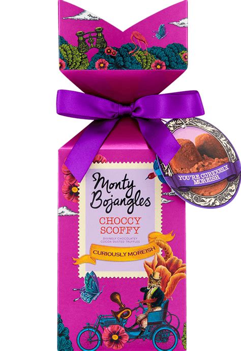 Choccy Scoffy Chocolatey Truffles In Gift Box 150g Monty Bojangles