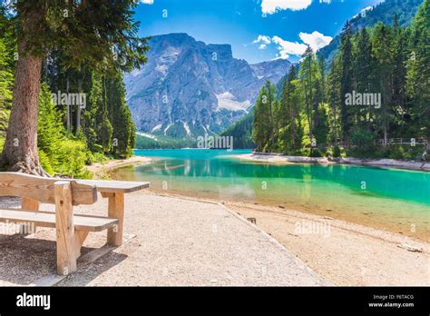 Pragser Wildsee Lago Di Braies South Tirol Hochpustertal Italy