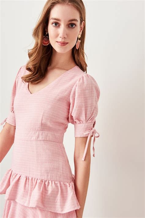 Frilly Pink Dress Free Shipping Worldwide Frilly Dresses Dresses