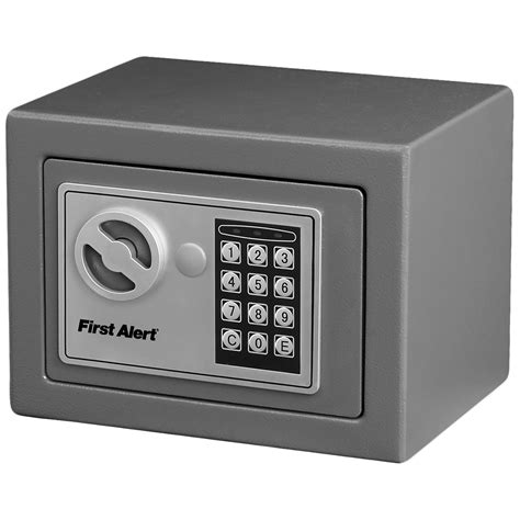 First Alert Home Security Steel Safe Box 023 Cubic Ft