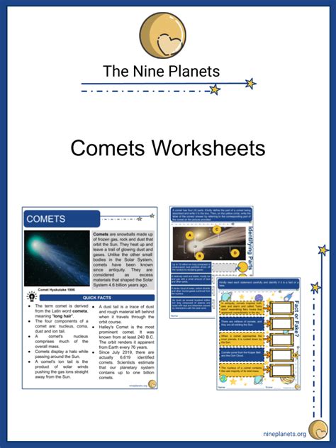 Comet Facts For Kids Facts Summary Structure Function And Formation