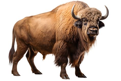 Bison Side View Png American Bison Isolated On Transparent Background