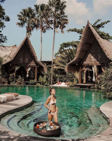 Floating Breakfast In Boutique Design Hotel Own Villa Bali