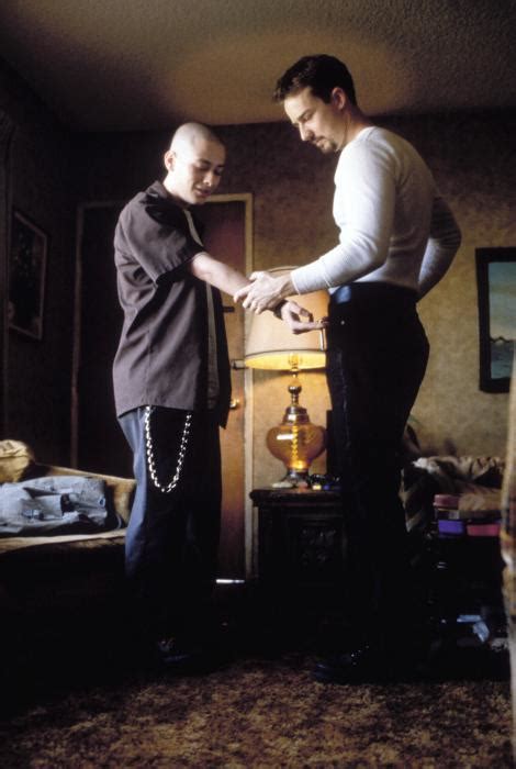 These images must be thought of as lacking in solid content, hence as unconscious. Edward Furlong as Danny and Edward Norton as Derek Vinyard ...