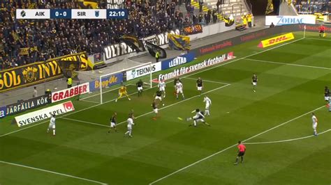 Free kick for ik sirius in their own half. AIK - IK Sirius | Omgång 3 2019 - YouTube
