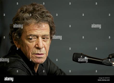 Exhibit of singer Lou Reed's photography at the Matadero Featuring: Lou