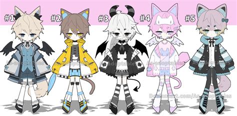 Kemonomimi Adoptables Closed By As Adoptables On Deviantart