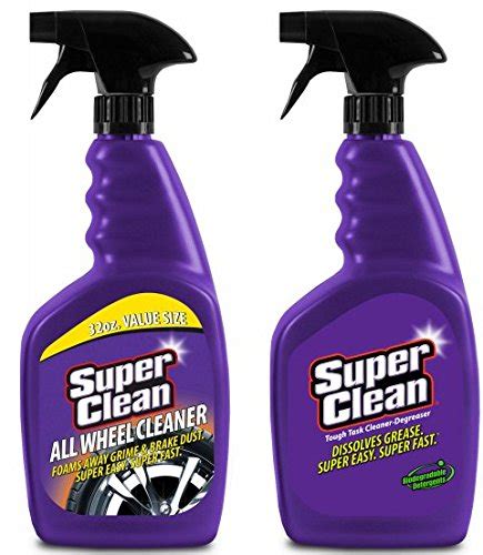 Foaming All Wheel Cleaner Spray 32oz And Multi Surface All Purpose