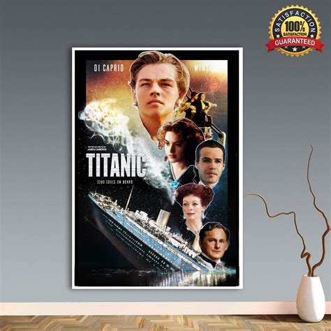 Vintage Titanic Movie Poster Titanic Posters Titanic Decor Etsy