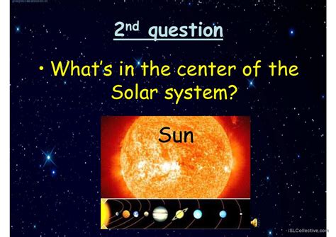 Solar System Quiz General Readin English Esl Powerpoints