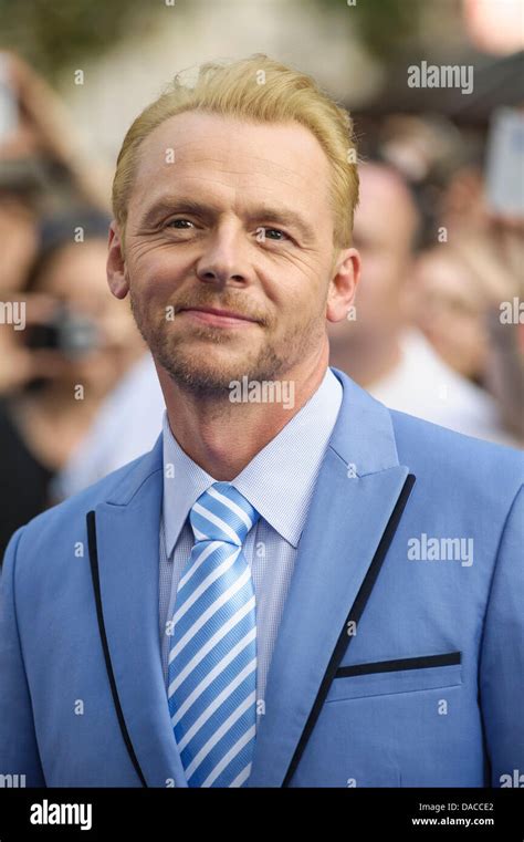 Simon Pegg Attends The World Premiere Of The Worlds End On 10072013