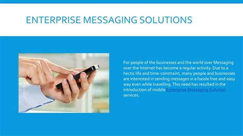 Ppt Youre Guide To The Enterprise Messaging Solution Powerpoint