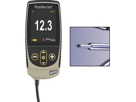 DeFelsko PosiTector 6000 F0S3 Coating Thickness Gage With 0