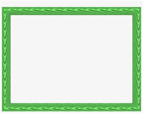 Free Png Green Border Frame Png Images Transparent Green Borders And