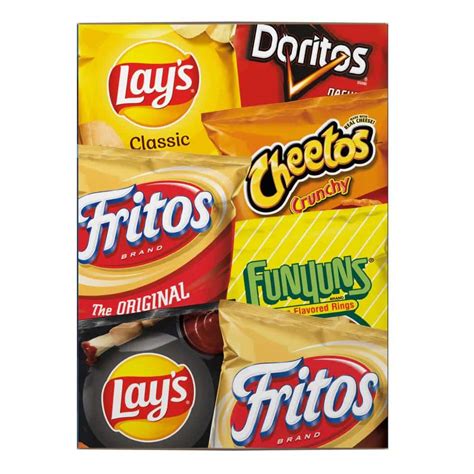 Frito Lay Classic Mix Snacks And Potato Chips Variety Pack 28 Ct Greatland Grocery