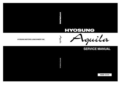 Aftermarket 100% brand new high class quality and very durable color: Hyosung Aquila 650 Repair Manual PDF Download - Service ...