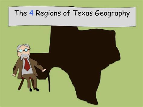 The 4 Regions Of Texas Geography Region An Area Of Land With Similar