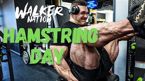 Nick Walker Insane Hamstring Workout 10 Days Out From The Arnold Classic Muscle Growth