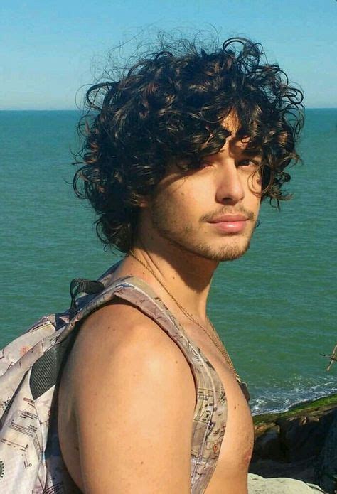 Best Haircut Curly Male Guys 55 Ideas In 2020 Long Curly Hair Men