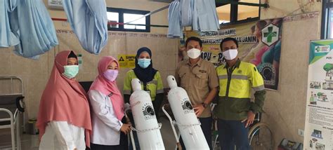 Atasi Kelangkaan Arutmin Indonesia Site Asam Asam Berikan Bantuan Tabung Oksigen Jumbo Ke