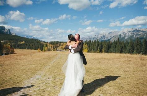 A Rustic Mountain Wedding In Canmore Alberta Weddingbells