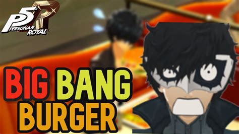 persona 5 royal all big bang burger challenges youtube